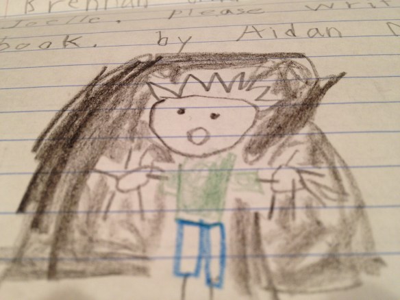 "Alvin Ho is scared in the dark."