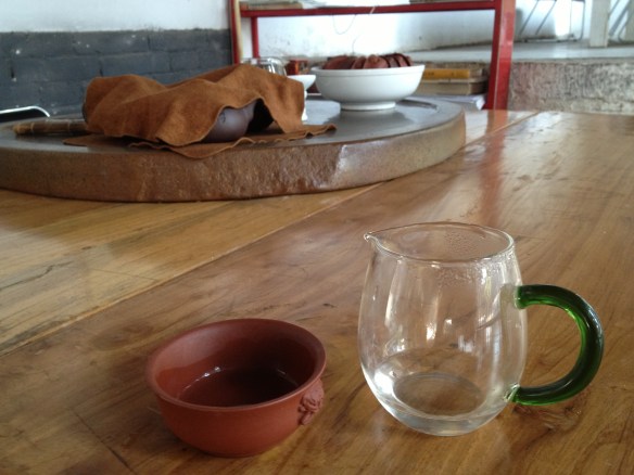 my cup and a small pitcher