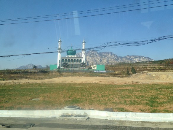 on my way out of Dengfeng