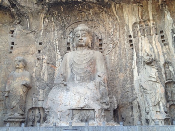 Vairocana Buddha in Fengxian Temple, Longmen Grottoes